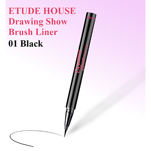 Etude House Drawing Show Brush Liner 眼線液 0.6g Black